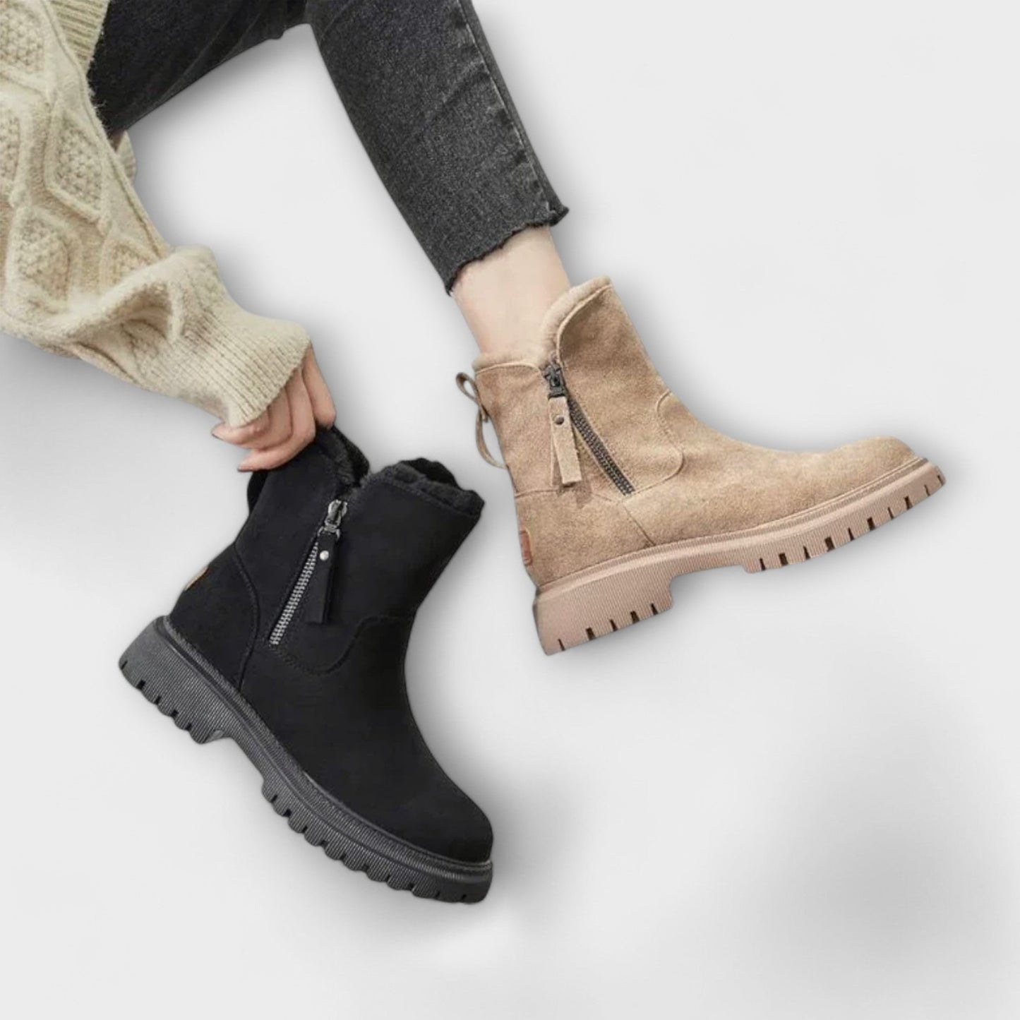 Alwa - Botas de Invierno Confortables