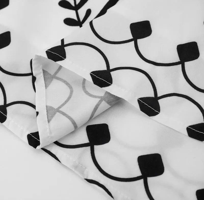 Conjunto Sara – Estampado Chic de Top y Falda