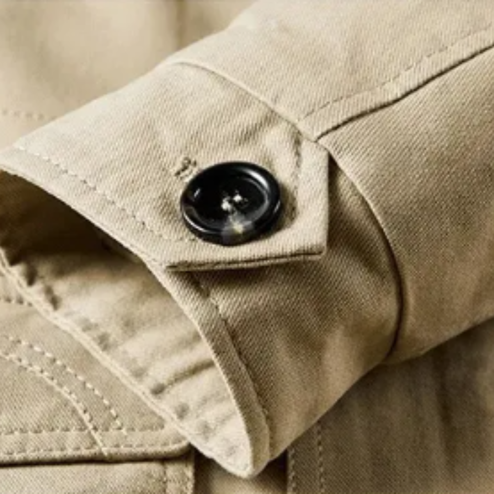 Elegante abrigo de invierno acolchado Premium