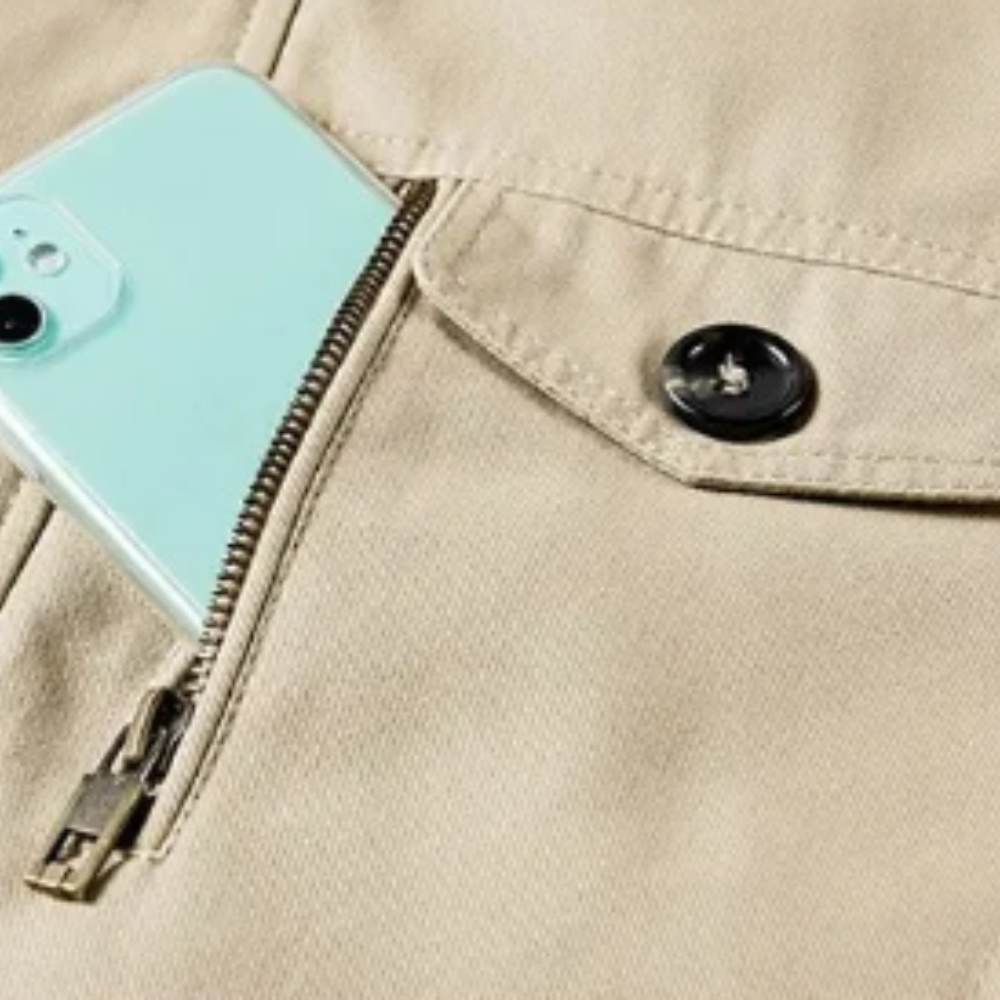 Elegante abrigo de invierno acolchado Premium