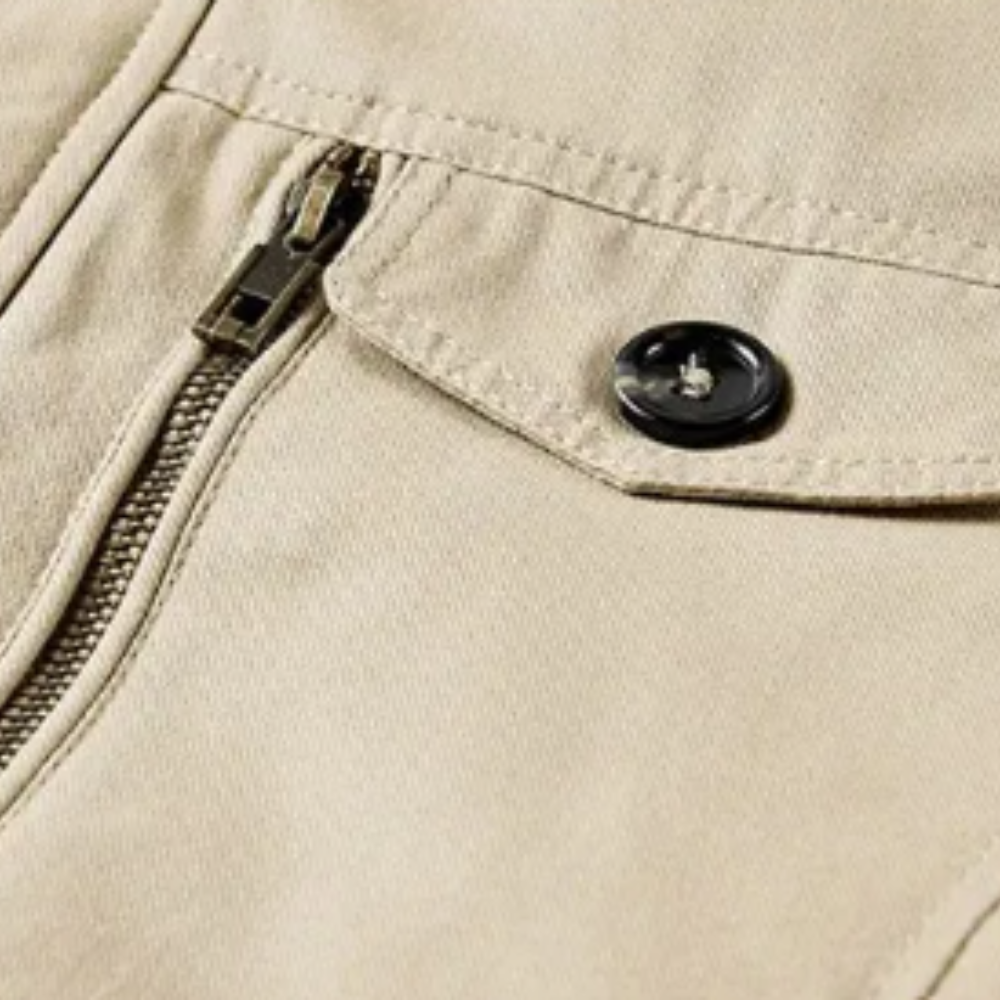 Elegante abrigo de invierno acolchado Premium