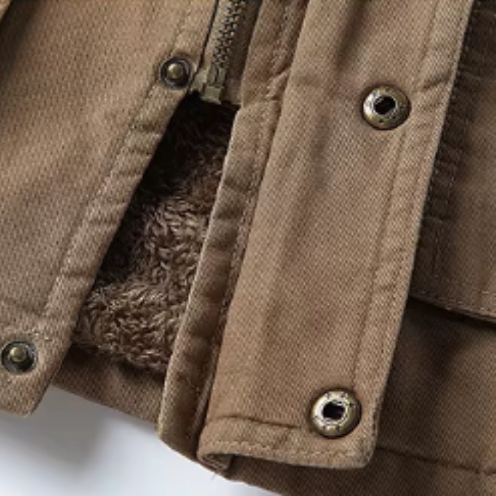 Chaqueta de invierno de algodón casual