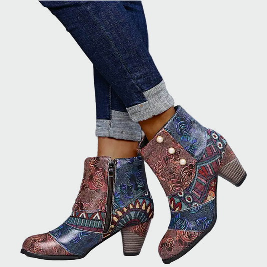 Lola - Botines Boho-Chic Multicolores