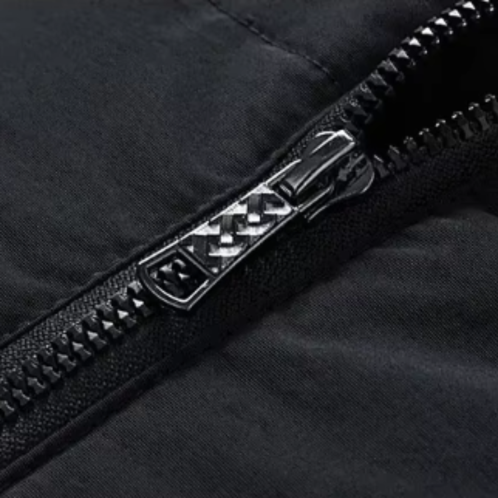 Elegante chaqueta acolchada