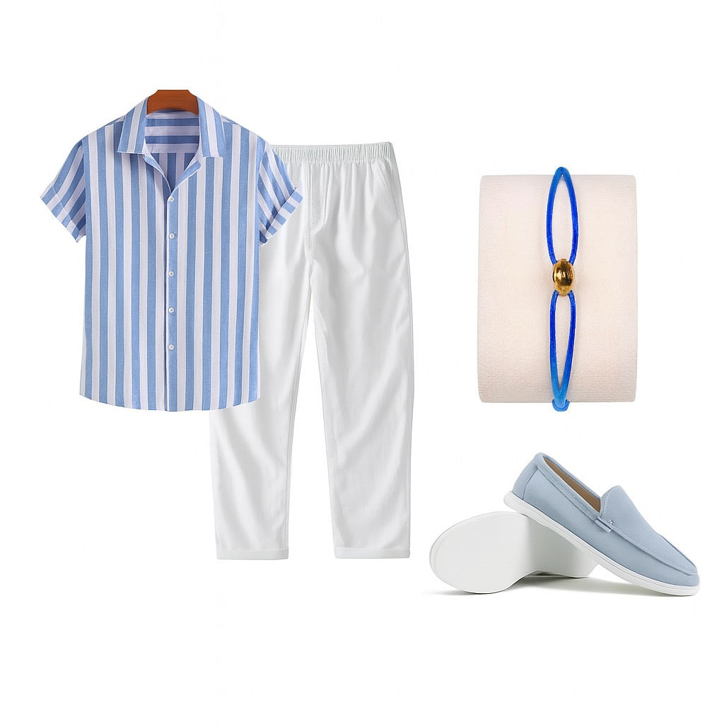 Conjunto de 4 piezas - Azul