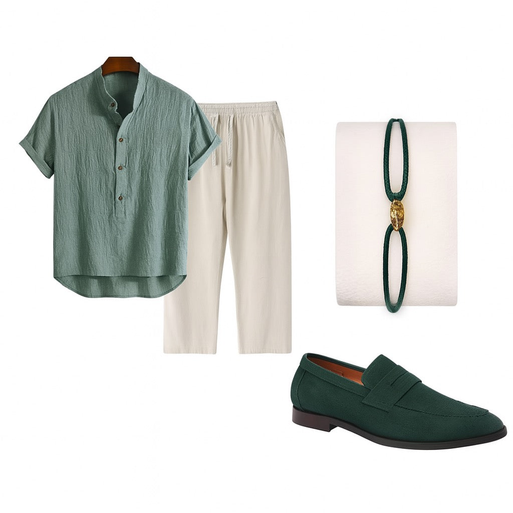 Conjunto de 4 piezas - Verde