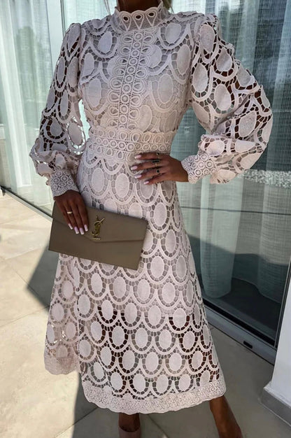 Vestido Charlotte de Encaje Elegante