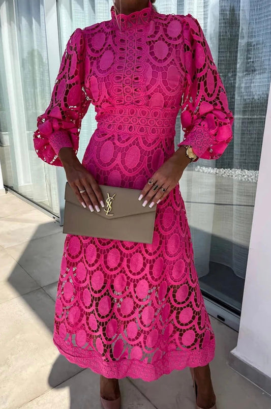 Vestido Charlotte de Encaje Elegante