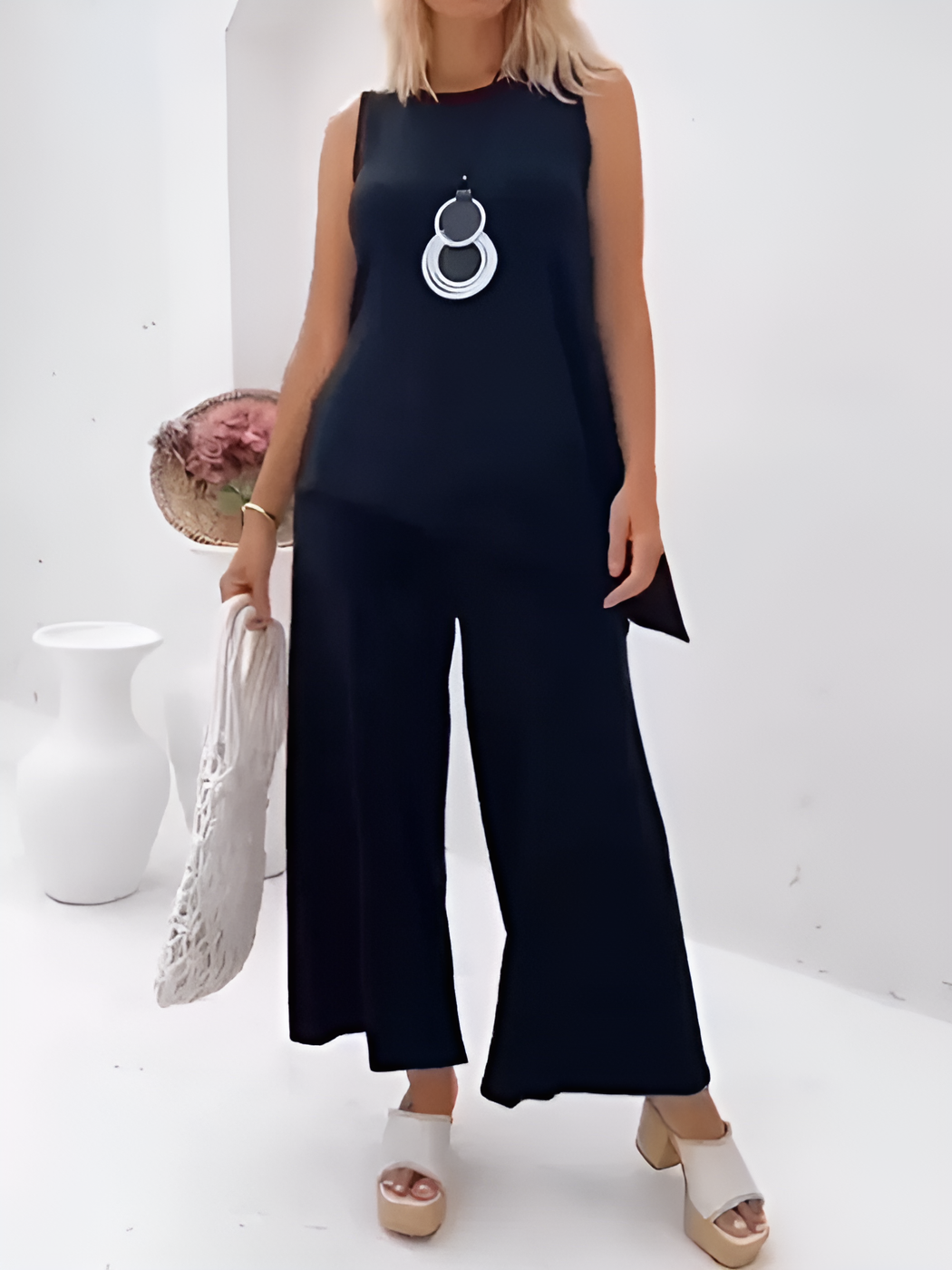 Lorena | Set elegante sin mangas