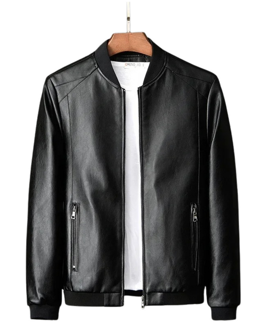 Chaqueta de moto de cuero