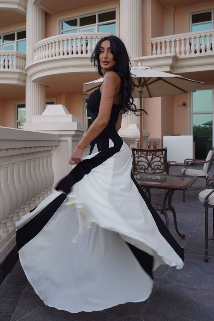 Vestido Viarra con Paneles