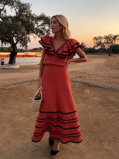 Conjunto Top y Falda | María