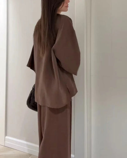 Céline | Conjunto coordinado con escote en V