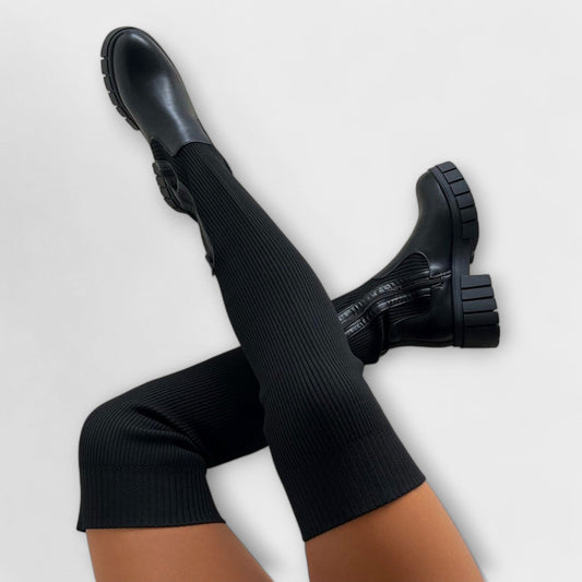 Lureva - Botas Overknee Elegantes