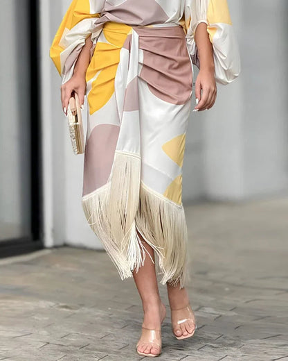 Paula - Conjunto dos piezas estampado