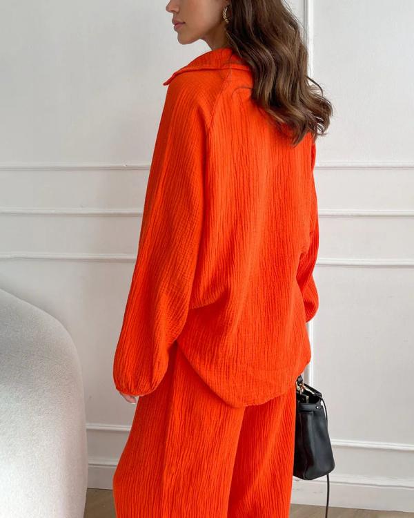 Livia | Conjunto cómodo de lino