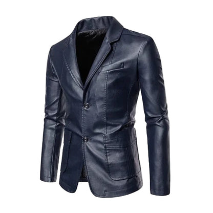 Chaqueta de Cuero Business Casual