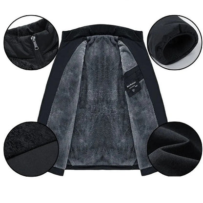 Elegante chaqueta acolchada