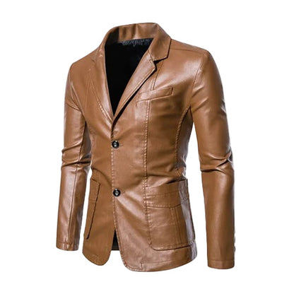Chaqueta de Cuero Business Casual