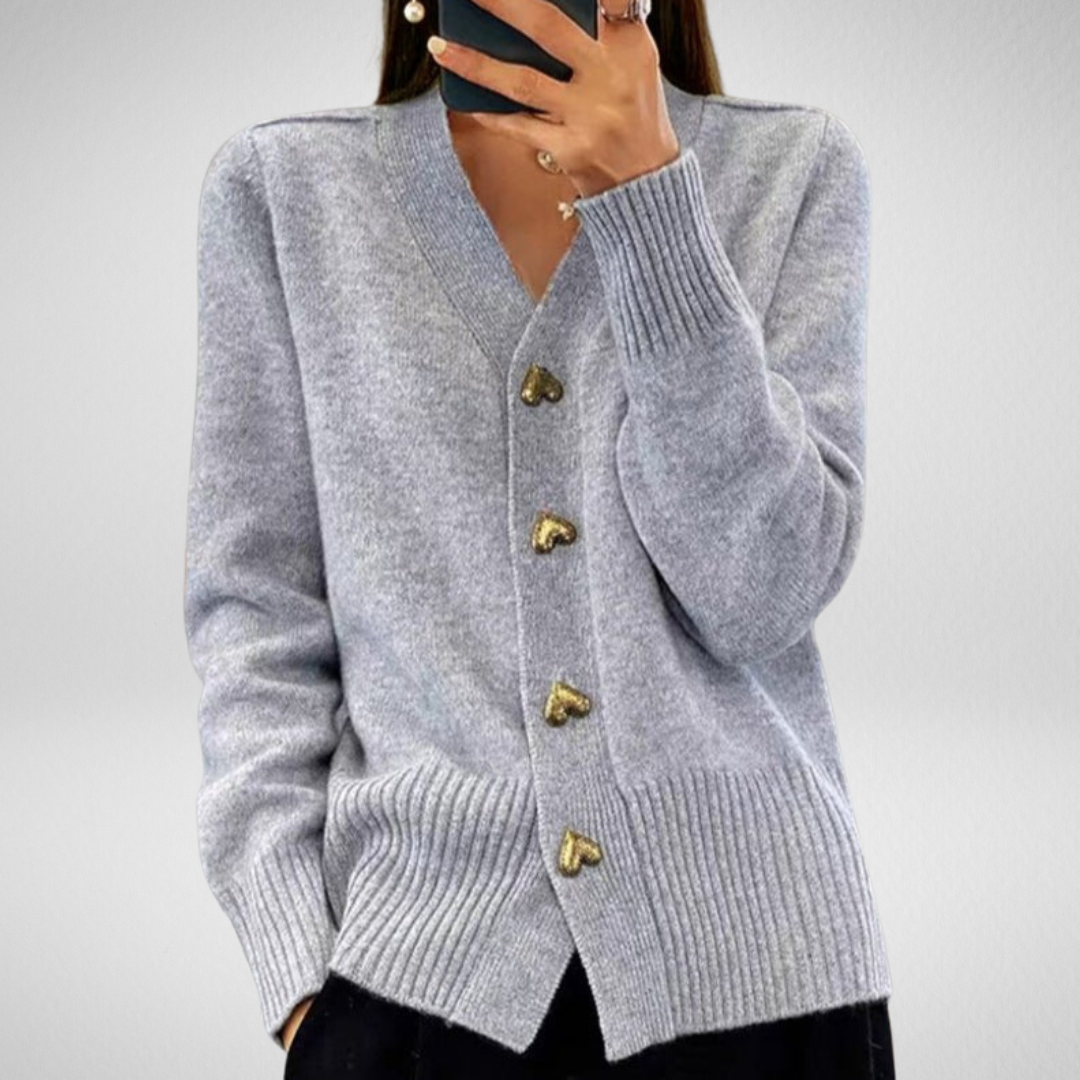 Élina | Elegante Cárdigan Romántico